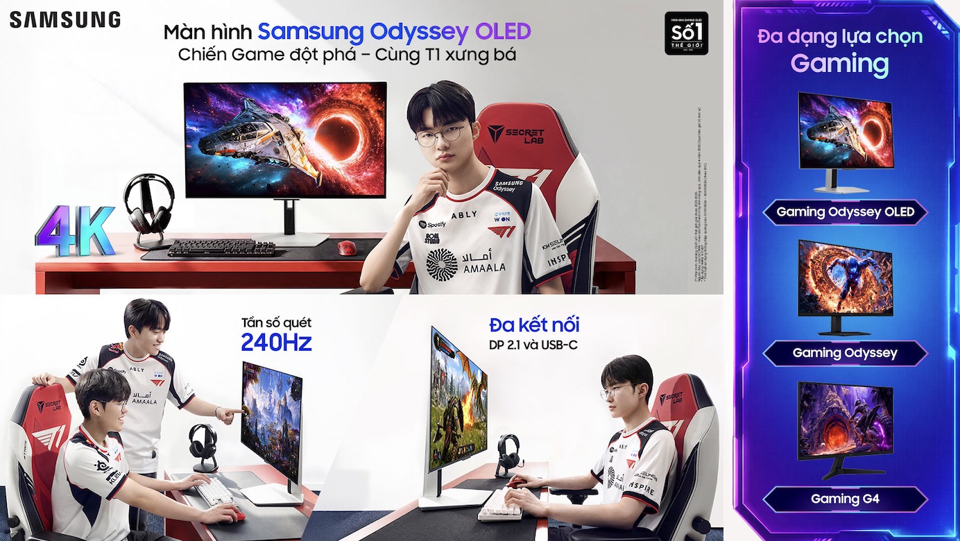 Samsung ra mắt màn hình Gaming G3 tại Việt Nam, tần số quét 200Hz từ 3,3 triệu đồng TechTimes Vietnam Samsung ra mắt màn hình Gaming G3 tại Việt Nam, tần số quét 200Hz từ 3,3 triệu đồng