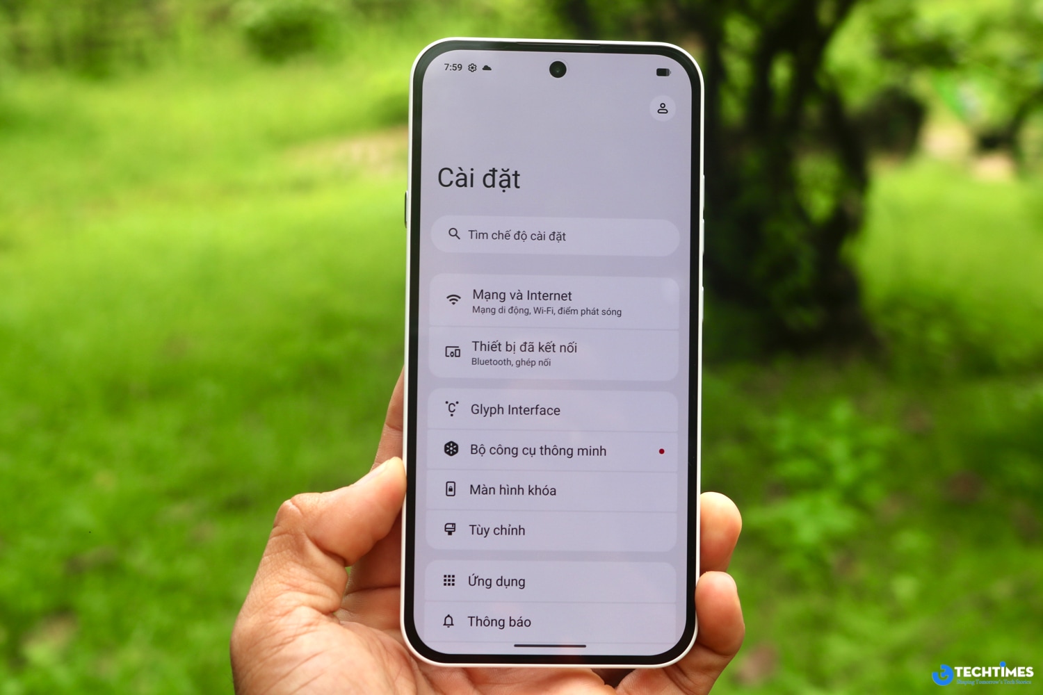 Màn hình 120Hz trên Nothing Phone (4a)