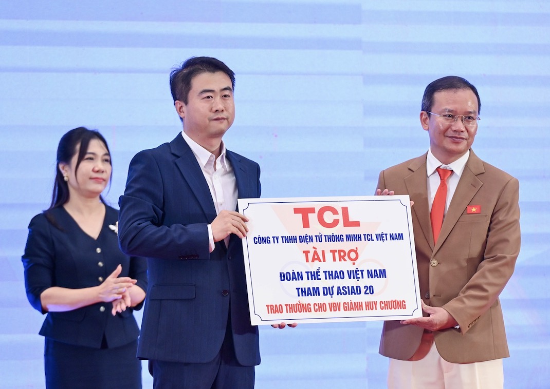 TCL đồng hành cùng thể thao Việt Nam trên hành trình chinh phục ASIAD 2026