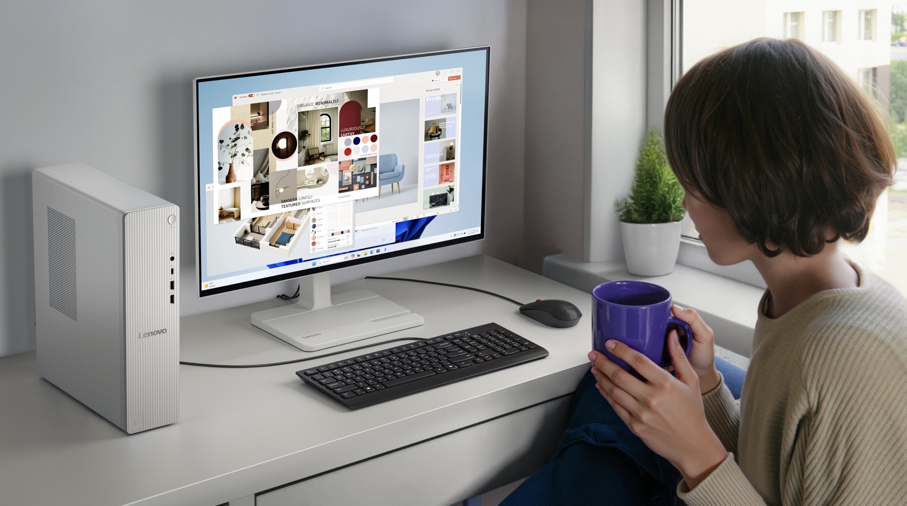 Lenovo ra mắt loạt máy tính để bàn IdeaCentre thế hệ mới tại Việt Nam TechTimes Vietnam Với thể tích chỉ 1 lít, IdeaCentre Mini Gen 10 là lựa chọn dành cho người dùng muốn sở hữu sức mạnh của máy tính để bàn nhưng không muốn dành nhiều diện tích cho thiết bị. Kích thước nhỏ cho phép máy được đặt phía sau màn hình hoặc tại những vị trí hạn chế về không gian.