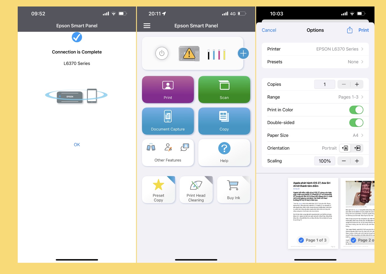 Epson Smart Panel