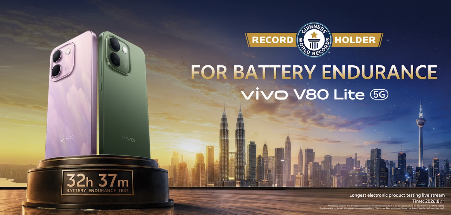 vivo V80 Lite 5G lập kỷ lục Guinness với hơn 32 giờ hoạt động màn hình liên tục