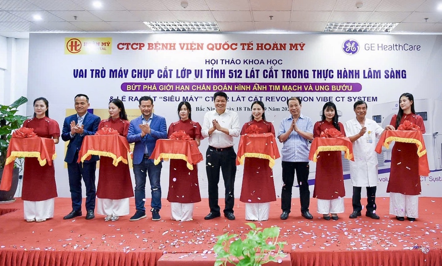 GE HealthCare ra mắt CT Revolution 512 lát cắt tại Hoàn Mỹ Bắc Ninh TechTimes Vietnam GE HealthCare ra mắt CT Revolution 512 lát cắt tại Hoàn Mỹ Bắc Ninh