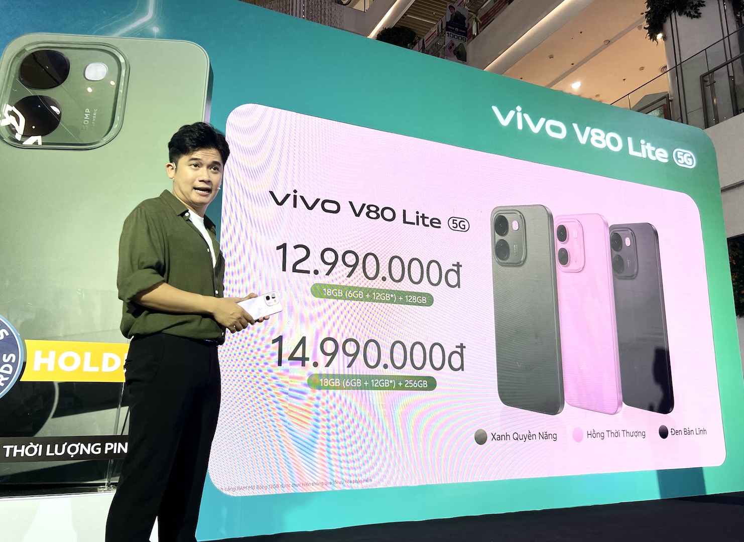 vivo V80 Lite 5G ra mắt tại Việt Nam, lập kỷ lục Guinness với 32 giờ 37 phút sử dụng liên tục TechTimes Vietnam vivo V80 Lite 5G ra mắt tại Việt Nam, lập kỷ lục Guinness với 32 giờ 37 phút sử dụng liên tục