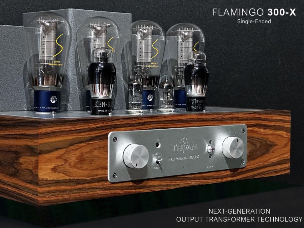 AVSHOW Sài Gòn 2026 quy tụ loạt thương hiệu audio quốc tế, hé lộ nhiều thiết bị lần đầu có mặt tại Việt Nam TechTimes Vietnam ThivanLabs và Mavis Lab tiếp tục giới thiệu sản phẩm mới sau khi góp mặt tại Vienna 2026. Lần này, thương hiệu âm thanh Việt mang đến ampli đèn tích hợp FLAMINGO 300-X, phát triển trên nền tảng bóng 300B theo hướng riêng.