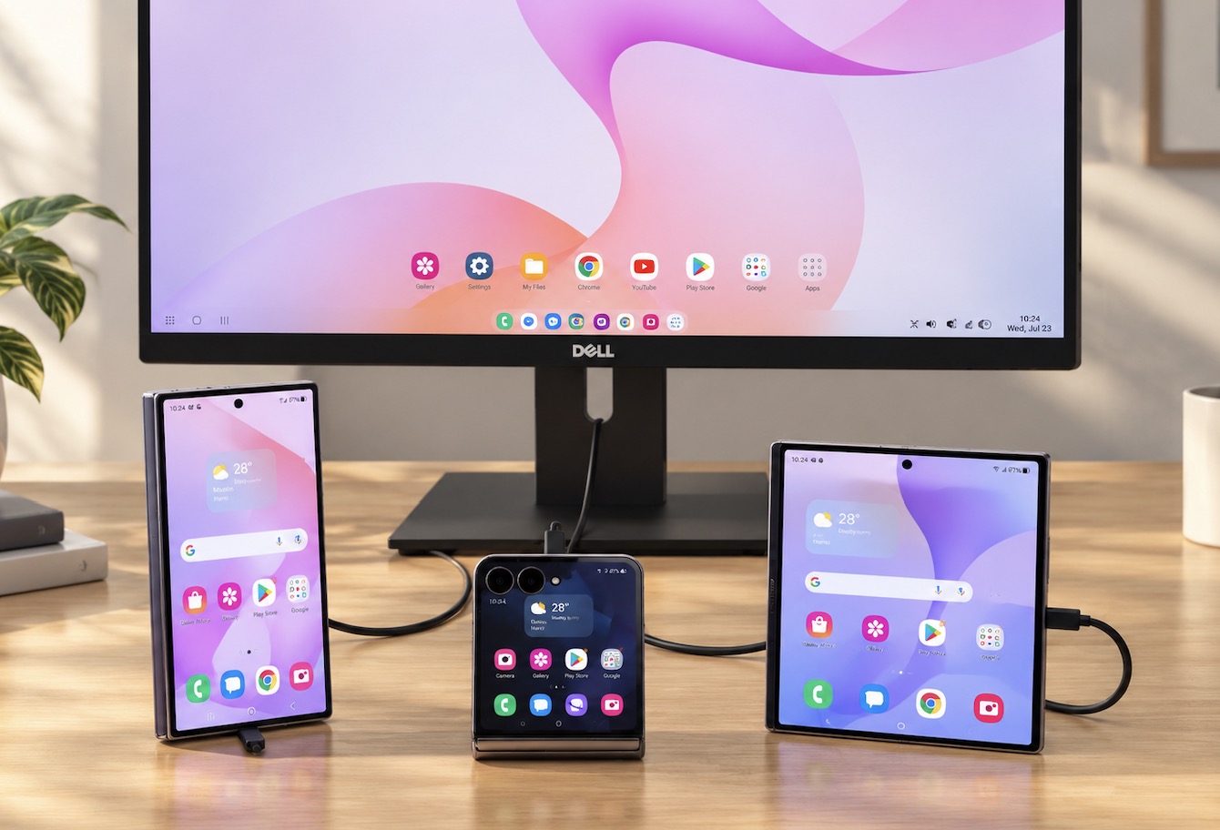 Samsung còn có một lớp trải nghiệm khác biệt là DeX.