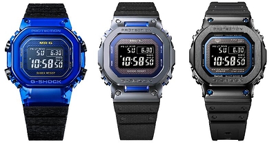 1791024915 293 Casio ra mat dong ho MR G che tac tu tinh TechTimes Vietnam Casio ra mắt đồng hồ MR-G chế tác từ tinh thể sapphire xanh