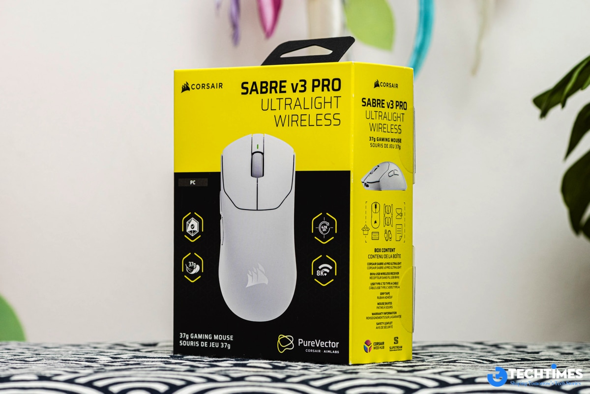 Đánh giá CORSAIR SABRE V3 PRO UltraLight Wireless: Chuột gaming 37g và tham vọng nâng tầm độ chính xác TechTimes Vietnam Đánh giá CORSAIR SABRE V3 PRO UltraLight Wireless: Chuột gaming 37g và tham vọng nâng tầm độ chính xác