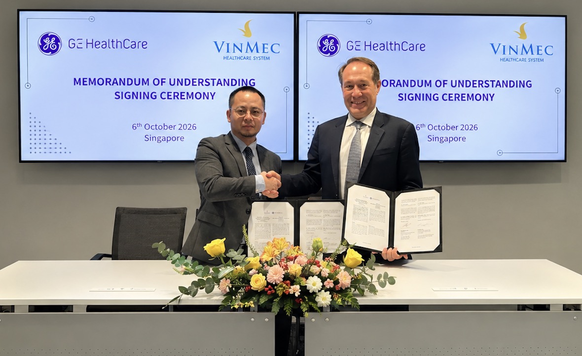 GE HealthCare và Vinmec mở rộng hợp tác chiến lược về công nghệ và chuyển đổi số y tế