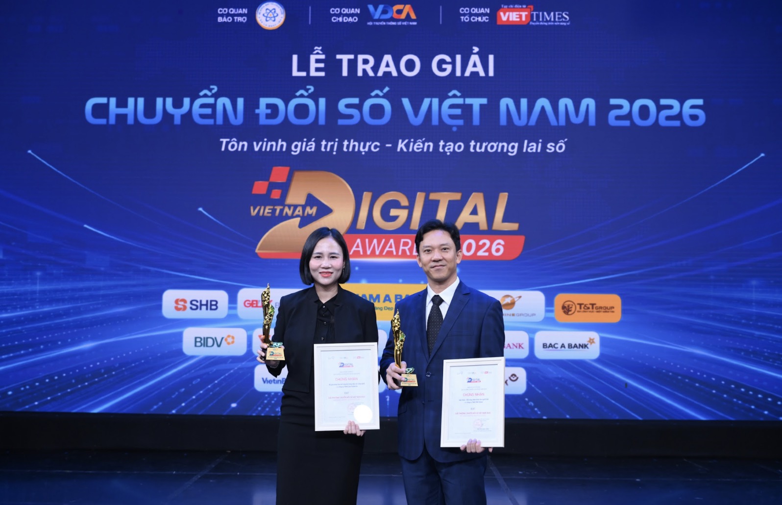 Zalo và Zalo Video cùng được vinh danh tại Giải thưởng Chuyển đổi số Việt Nam 2026