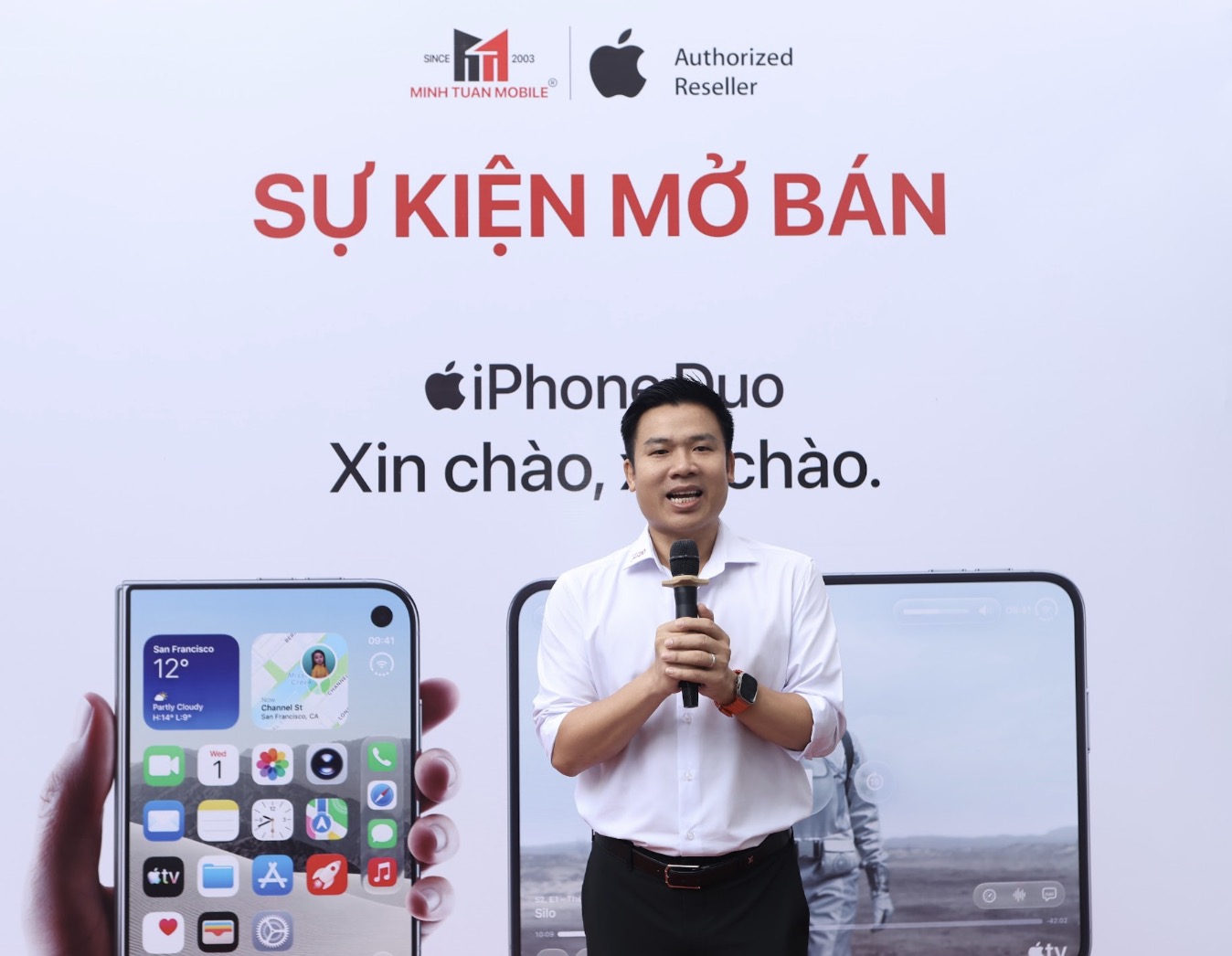 Minh Tuấn Mobile mở bán iPhone Duo, ghi nhận hơn 4.000 đơn đặt trước TechTimes Vietnam Minh Tuấn Mobile mở bán iPhone Duo, ghi nhận hơn 4.000 đơn đặt trước